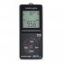 HRD 767 AM FM AIR Radio LCD Display Locking Button Radio Speaker Rechargeable Portable Radio Black