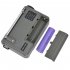 HRD900 Emergency Radio with 2000mAh Battery Backup Portable Full Band Radio Hand Crank Solar Power Charging Radio Green