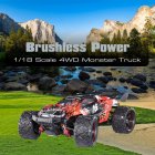 HS 1:18 RC Car 2.4G High Speed 52km/h Brushless Off Road Vehicle Electric Car Toy
