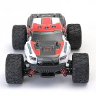 HS 18301 18302 1 18 2 4G 4WD High Speed Big Foot RC Racing Car OFF Road Vehicle Toys red