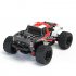HS 18301 18302 1 18 2 4G 4WD 40   MPH High Speed Big Foot RC Racing Car OFF Road Vehicle Toys  red 2 batteries