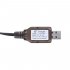 HS USB Charging Cable 7 4V 2S Li ion Battery Charger for 18301 18302 18311 18312 1 18 RC Car Parts 7 4V 2S