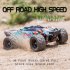 HS18321 1 18 Remote Control Racing Car 2 4GHz 45Km h Off Road Truck 4WD High speed Rc Car Toy For Children Birthday Gifts blue
