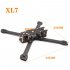 HSKRC XL5 6 7 8 9 232 283 294 360 390mm Carbon Fiber FPV Raicng Frame Kit for RC Drone 232MM KSX3697