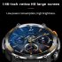 HT17 1 46 Inch Smart Watch With LED Flashlight Compass Heart Rate Sleep Monitor Fitness Tracker IP67 Waterproof Sports Smartwatch black