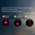 HT8 Smart Watch 1 46 Inch Full Touch Fitness Smartwatch Heart Rate Blood Oxygen Sleep Monitor Support Payment Black