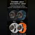 HT8 Smart Watch 1 46 Inch Full Touch Fitness Smartwatch Heart Rate Blood Oxygen Sleep Monitor Support Payment Black