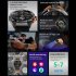 HT8 Smart Watch 1 46 Inch Full Touch Fitness Smartwatch Heart Rate Blood Oxygen Sleep Monitor Support Payment Black