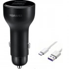HUAWEI AP38 Supercharge Car Charger 4 5V 5A Max 22 5W Dual USB with 5A Type C Cable