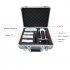 HUBSAN ZINO H117S Quadcopter Protective Storage Case Custom Made Waterproof Shockproof Hubsan Mini Carrying Aluminum Case Silver