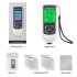 HW 300PRO Coating Thickness Gauge 0 2000um Digital Lcd Display Paint Thickness Meter White