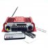 HY 601 Digital HI FI Auto Car Stereo Power Amplifier USB SD Player Dac MP3 Mini Amplifier red