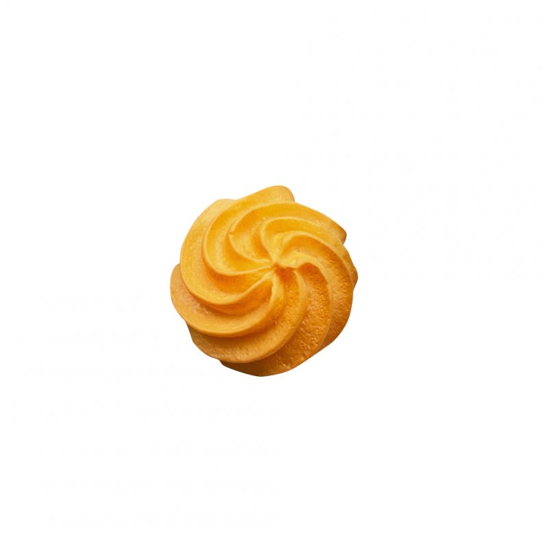 Hair  Clip Resin Sweet Fun Cookie Shape Hairpin Side Clip Creative Weird Hair Ornament 2#Spiral hairpin