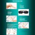 Hair Removal Instrument Freezing Depilator Household Photon Hair Removal Machines Painless Lady Body Golden