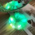 Hair Rope Led Luminous Solid Color Halloween Party Cloth Hair Rope