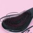 Hairdressing Comb Styling Hair Brush Anti static Massage Comb for Natural Curly Straight Wet Dry Hair Purple