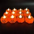 Halloween Bar KTV Decoration Props LED Lamp Candle Light Night Pumpkin Spider Light Spider web pattern