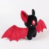 Halloween Bat Plush Doll Cute Cartoon Anime Plushies Soft Stuffed Plush Toys For Kids Gifts Home Decor Purple