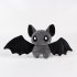 Halloween Bat Plush Doll Cute Cartoon Anime Plushies Soft Stuffed Plush Toys For Kids Gifts Home Decor Purple