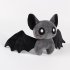 Halloween Bat Plush Doll Cute Cartoon Anime Plushies Soft Stuffed Plush Toys For Kids Gifts Home Decor Purple