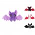 Halloween Bat Plush Doll Cute Cartoon Anime Plushies Soft Stuffed Plush Toys For Kids Gifts Home Decor Purple