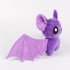 Halloween Bat Plush Doll Cute Cartoon Anime Plushies Soft Stuffed Plush Toys For Kids Gifts Home Decor Purple