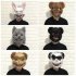 Halloween Bloody Animal Mask Horror Mask Cosplay Party Scary Mask Panda mask