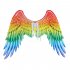 Halloween Carnival Decoration Rainbow Color Angel Big Wing Rainbow angel wings