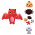 Halloween Catnip Toys Interactive Stuffed Chew Toys Kitten Cats Boredom Relief Teeth Cleaning Indoor Pet Supplies ghost
