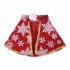 Halloween Christmas Pet Cape Cloak Puppy Cat Outfit Dress Up Coat Costume Red snowflake S