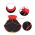 Halloween Costume Cat Cloak With Devil Horn Hat Funny Witch Cape Cute Cat Dog Clothes For Halloween Cosplay Party Suit  hat   cloak  L