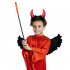 Halloween Costume Set Black Angel Wings Devil Fork Devil Horn For Children Headband Cosplay Props 3pcs set medium