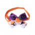 Halloween Costume Set For Cat Dog Adjustable Cloak With Cute Horns Bowknot Collar Glasses Suit Pet Dress Up Accessories 3 piece set As shown