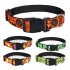 Halloween Cotton Dog Collar Heavy Duty Fall Dog Collar Durable Soft Fabric Pet Dog Collar For Small Medium Large Dog little spider    Size L  2 5 38 60 cm