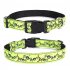 Halloween Cotton Dog Collar Heavy Duty Fall Dog Collar Durable Soft Fabric Pet Dog Collar For Small Medium Large Dog little spider    Size L  2 5 38 60 cm