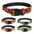 Halloween Cotton Dog Collar Heavy Duty Fall Dog Collar Durable Soft Fabric Pet Dog Collar For Small Medium Large Dog little spider    Size L  2 5 38 60 cm