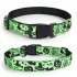 Halloween Cotton Dog Collar Heavy Duty Fall Dog Collar Durable Soft Fabric Pet Dog Collar For Small Medium Large Dog little spider    Size L  2 5 38 60 cm