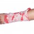 Halloween Creepy Blood Cloth Scary Creepy Cloth With Bloody Printing For Doorways Staircase Windows Walls Halloween Party 8cm 10m