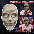 Halloween Death Knight Skull Mask Creative Funny Latex Headgear Cosplay Props