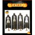 Halloween Decoration Cosplay Costume Pumpkin Hot Stamping Gold and Silver Mantle 1 2 m Silver