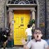 Halloween Decoration Eyeball Doorbell Haunted House Animated Doorbell With Sound Effects Trick Or Treat Party Props white crack