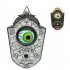 Halloween Decoration Eyeball Doorbell Haunted House Animated Doorbell With Sound Effects Trick Or Treat Party Props white crack