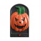 Halloween Doorbell Creepy Skull Pumpkin Witch Doorbell With Sound Lights For Haunted House Props Halloween Decoration pumpkin doorbell
