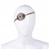 Halloween Dress Up Items Carnival Party Pirate Punk Retro Gear Rivet Clock Leather One Eyed Eyes Cosplay  Clock goggles One size