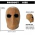 Halloween Evil Faceless Man Latex Mask Horror Funny Skeleton Faceless Alien Headgear