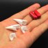 Halloween Fake Teeth Horror Zombie Dentures With Blood Pill Vampire Cosplay Costume Accessory Prank Trick Prop 4 x Fake Teeth 2 x Blood Pill