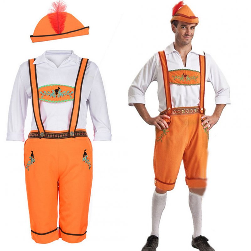 Halloween Fashion Unisex Oktoberfest Festival Costumes Promotional  Clothes male_XL