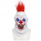Halloween Full Face Clown Latex Mask with Hair Masquerade Dress Up Props