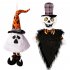 Halloween Ghost  Pendant Haunted House Hanging Decorative  Ornaments Prop Short hat