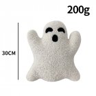 Halloween Ghost Pillow Plush Toys Soft Stuffed Ghost Plush Throw Pillow For Home Office Halloween Decoration white ghost 30cm